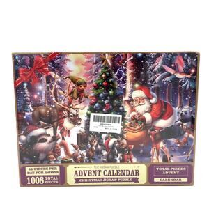 Christmas Advent Calendar Holiday 1008 Jigsaw Puzzle 24 Days Boxes Sealed